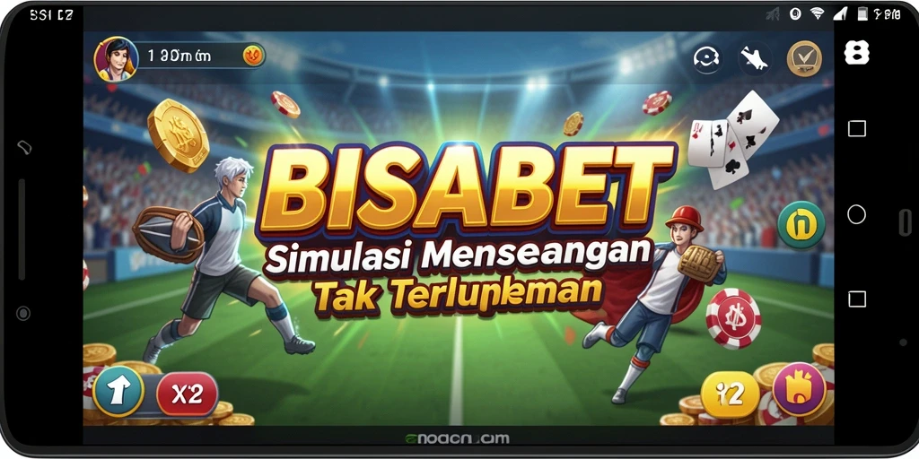 Tampilan gameplay BISABET yang menarik dan interaktif.