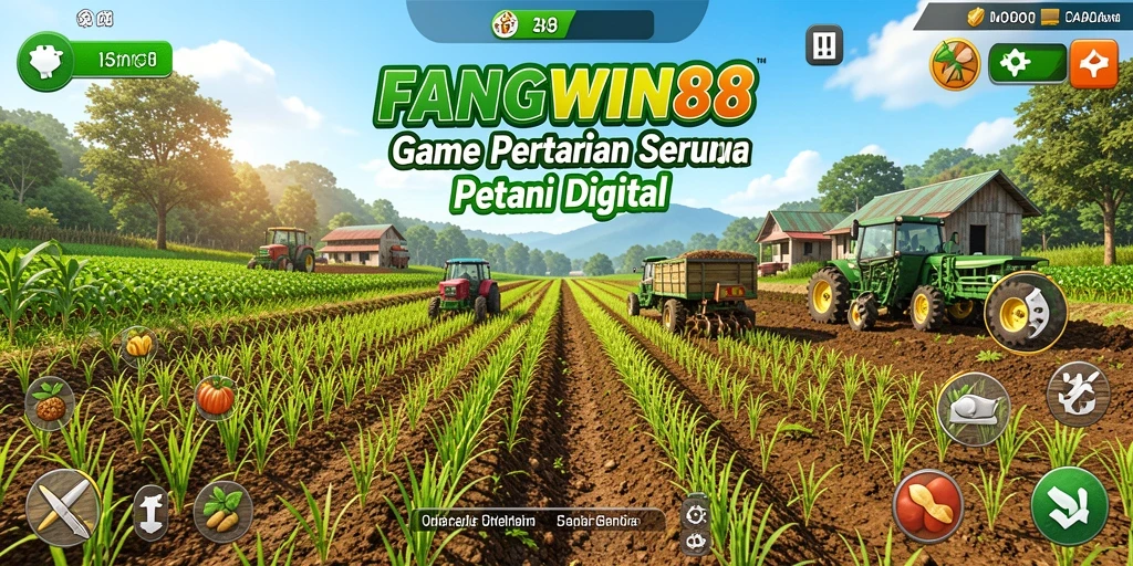 Tampilan gameplay menarik dari FANGWIN88 dalam bertani.