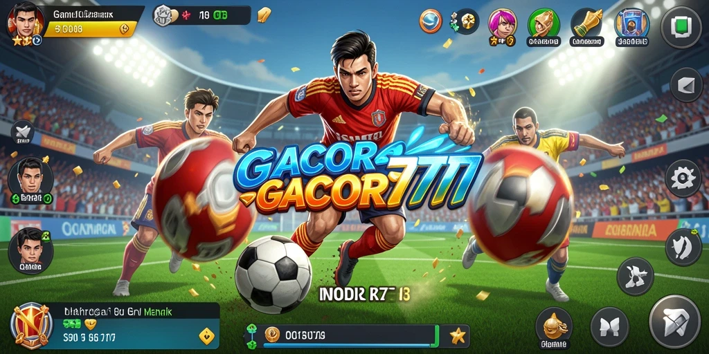 Screenshot gameplay GACOR777 yang menampilkan aksi olahraga seru.