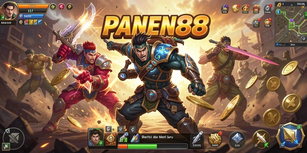Tangkapan layar gameplay mendebarkan dari PANEN88 dengan aksi seru.