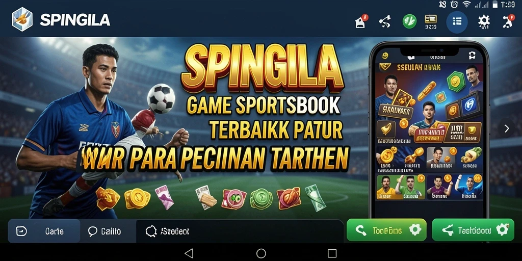 Tampilan gameplay SPINGILA yang menarik dan interaktif.