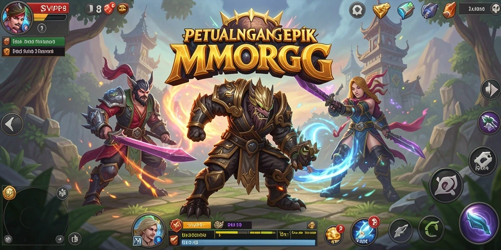 Tampilan menakjubkan saat berpetualang di dunia <strong>SVIP8</strong>.
