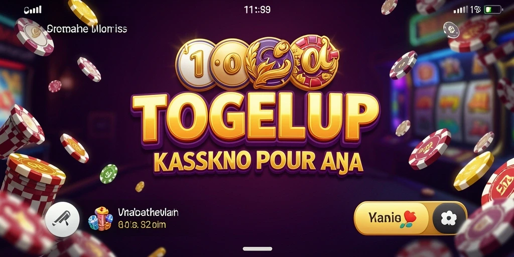 Tampilan gameplay seru TOGELUP dengan grafik menawan.